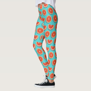 Sweet Juicy Orange Pattern Leggings