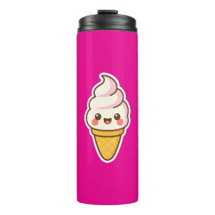 Sweet Kawaii Ice Cream Thermal Tumbler