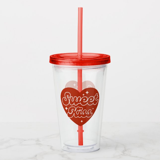 Sweet Kiss Acrylic Tumbler (Front)