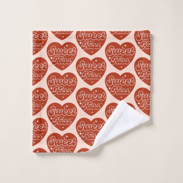 Sweet Kiss Bath Towel Set (Wash Cloth)