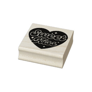 Sweet Kiss Rubber Stamp