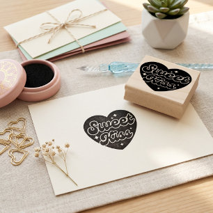 Sweet Kiss Rubber Stamp
