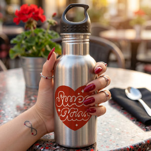 Sweet Kiss Stainless Steel Water Bottle
