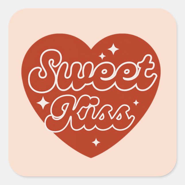 Sweet Kiss Sticker (Front)
