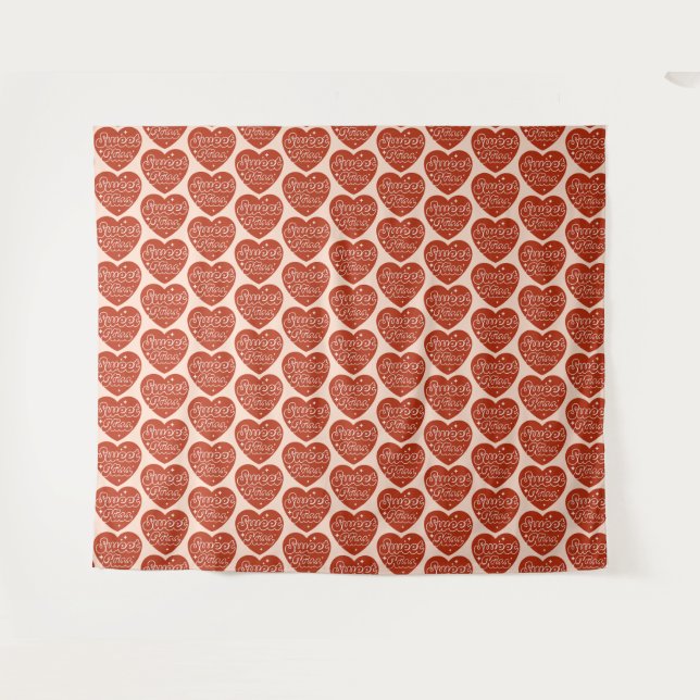 Sweet Kiss Tapestry (Front (Horizontal))