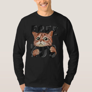Sweet Kitten Funny Cat Free Hug Cat Lover Cat Owne T-Shirt