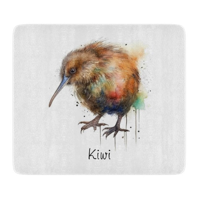 Sweet Kiwi, custom Cutting Board (Front)