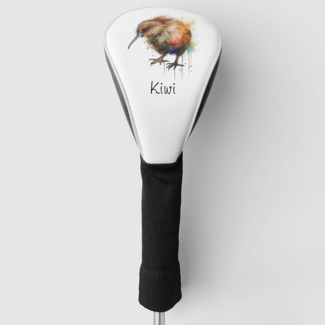 Sweet Kiwi, custom Golf Head Cover (Front)
