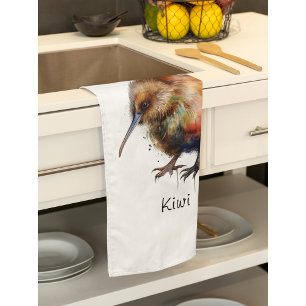 Sweet Kiwi, custom Tea Towel