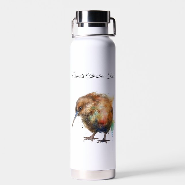Sweet Kiwi, custom Water Bottle (Back)