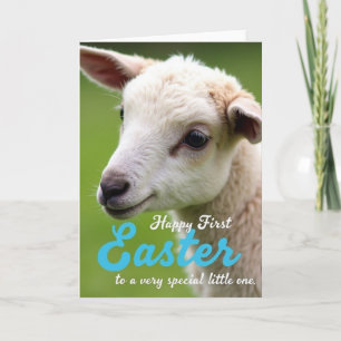 Sweet Lamb New Baby Card