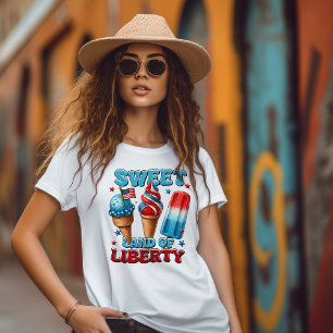 Sweet Land of Liberty 4th of July T-Shirt