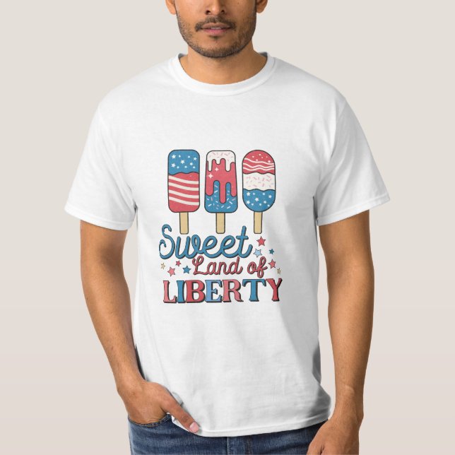 Sweet land of liberty T-Shirt (Front)