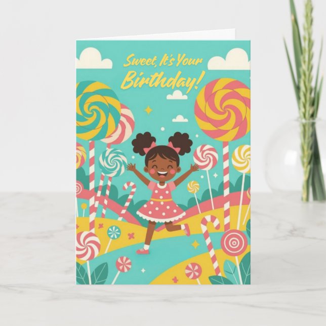 Sweet Lane Birthday Card (Front)