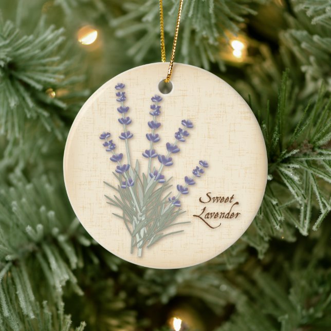 Sweet Lavender Ornament (Tree)