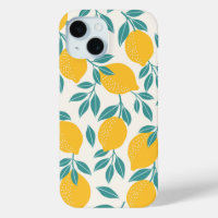 Sweet Lemon Branches Pattern