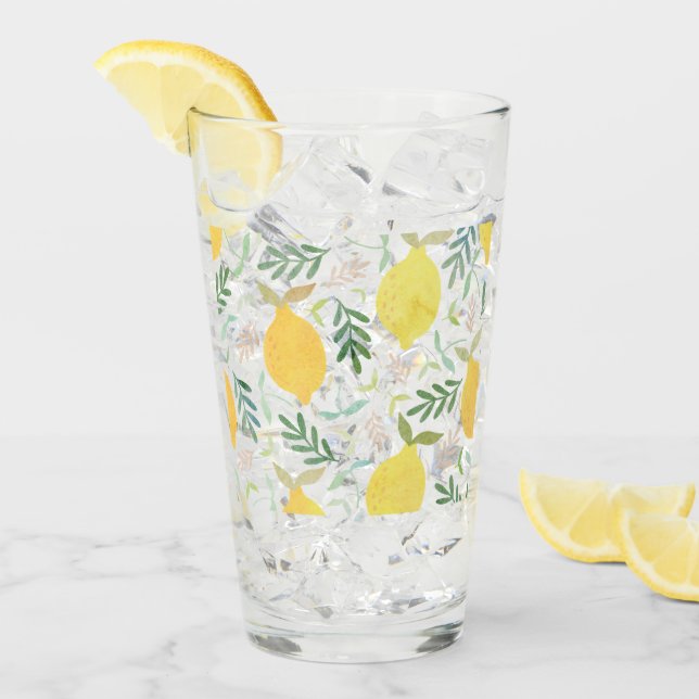 Sweet Lemonade Glass (Front Ice)