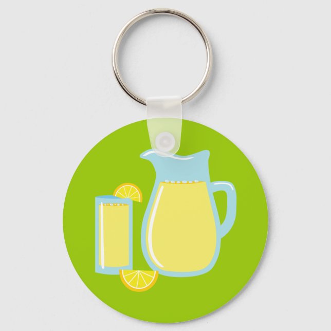 Sweet Lemonade Key Ring (Front)