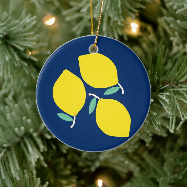 Sweet Lemons Ceramic Tree Decoration (Tree)