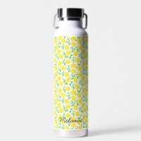 Sweet Lemons Leaf Pattern Personalised
