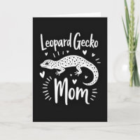 Sweet Leopard Gecko Mum Card