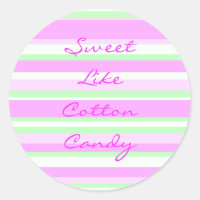 Sweet Like Cotton Candy Sticker