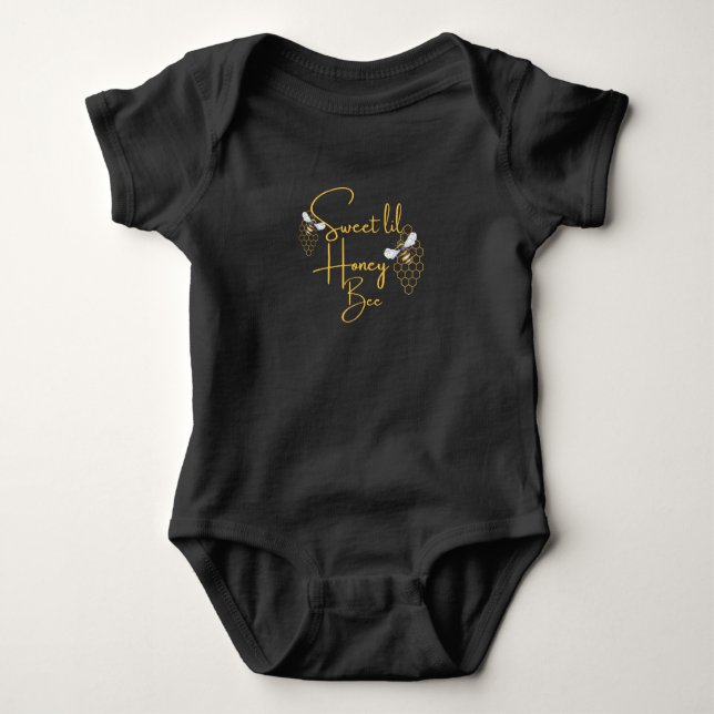 Sweet lil honey bee T-Shirt Baby Bodysuit (Front)