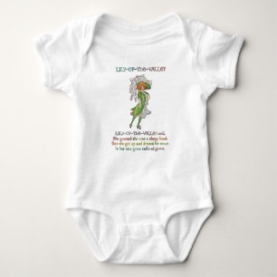 SWEET LILY OF THE VALLEY BABY BODYSUIT