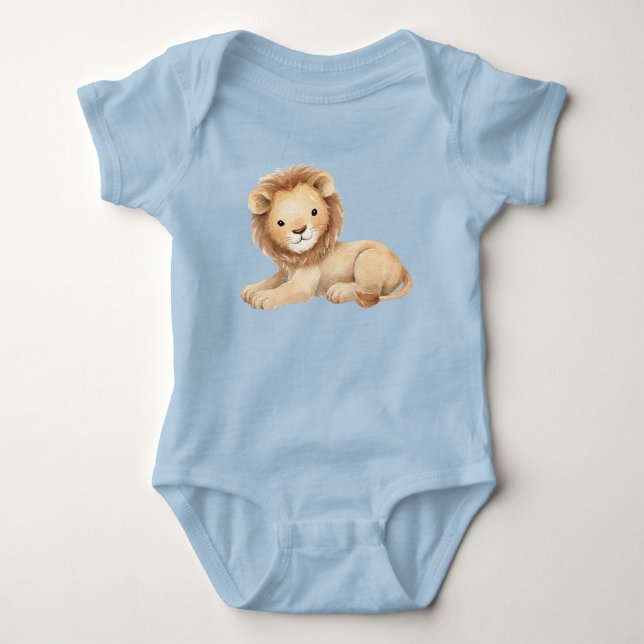 Sweet Lion Baby Bodysuit (Front)