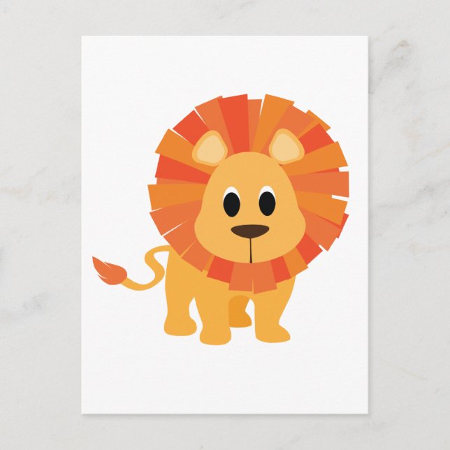 Sweet Lion Postcard (Front)