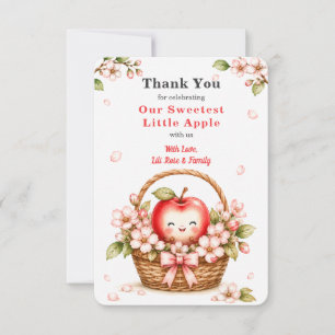 Sweet Little Apple Blossom Baby Shower Invitation