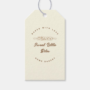 Sweet Little Bites Bakery Business Baked with love Gift Tags
