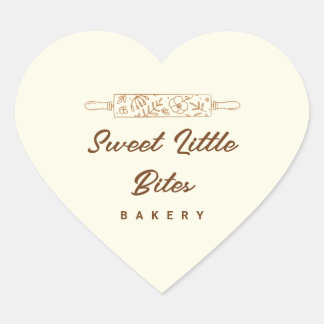 Sweet Little Bites Bakery Logo Sticker