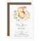 Sweet Little Bunny Baby Shower Invitation