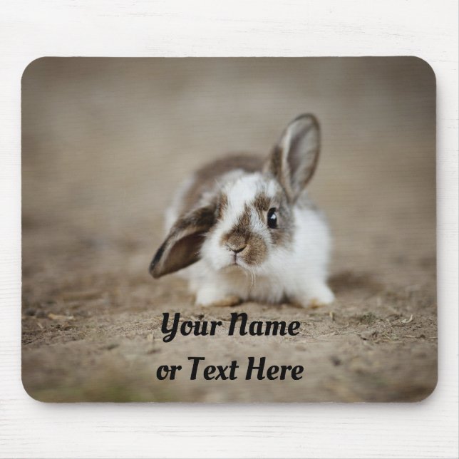 Sweet Little Bunny  Mousepad (Front)