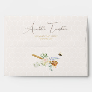 Sweet Little Honey Baby Shower Envelope