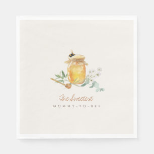 Sweet Little Honey Baby Shower Napkin