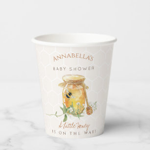 Sweet Little Honey Baby Shower Paper Cups