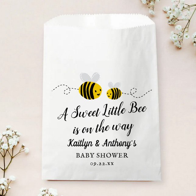 Sweet Little Honey Bee Baby Shower Favour Bags (Creator Uploaded)