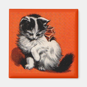sweet little kitten magnet