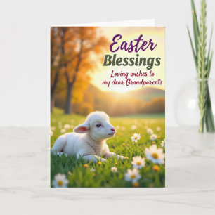 Sweet Little Lamb Greeting Card