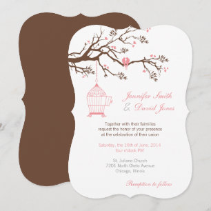 Sweet Little Love Birds Invitation