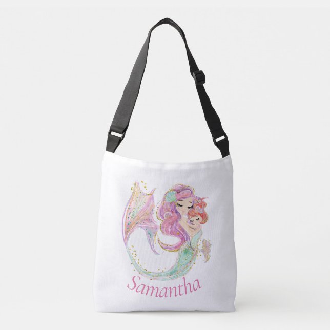 Sweet little Mermaid Crossbody Bag (Front)