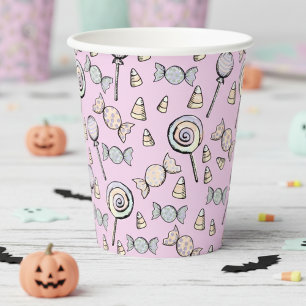 Sweet Little One Candy Theme First Birthday Paper Cups