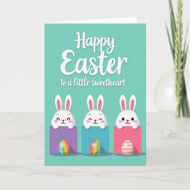 Sweet Little One Spring Card (Front)