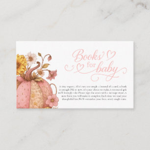 Sweet little patch pumpkin florals is on the way enclosure card