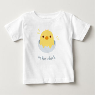 Sweet Little Peepers: White Cute Chicks Baby Tee