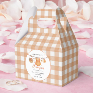 Sweet Little Pumpkin Fall baby shower Favour Box