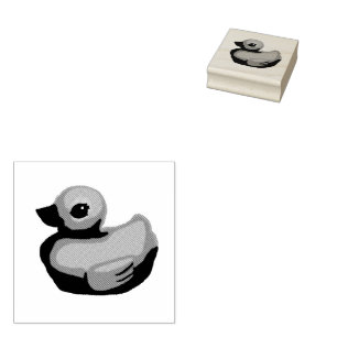 Sweet Little Rubber Ducky Stamp