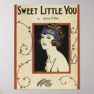 Sweet Little You Songbook Cover Poster